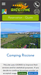 Mobile Screenshot of campingriccione.it